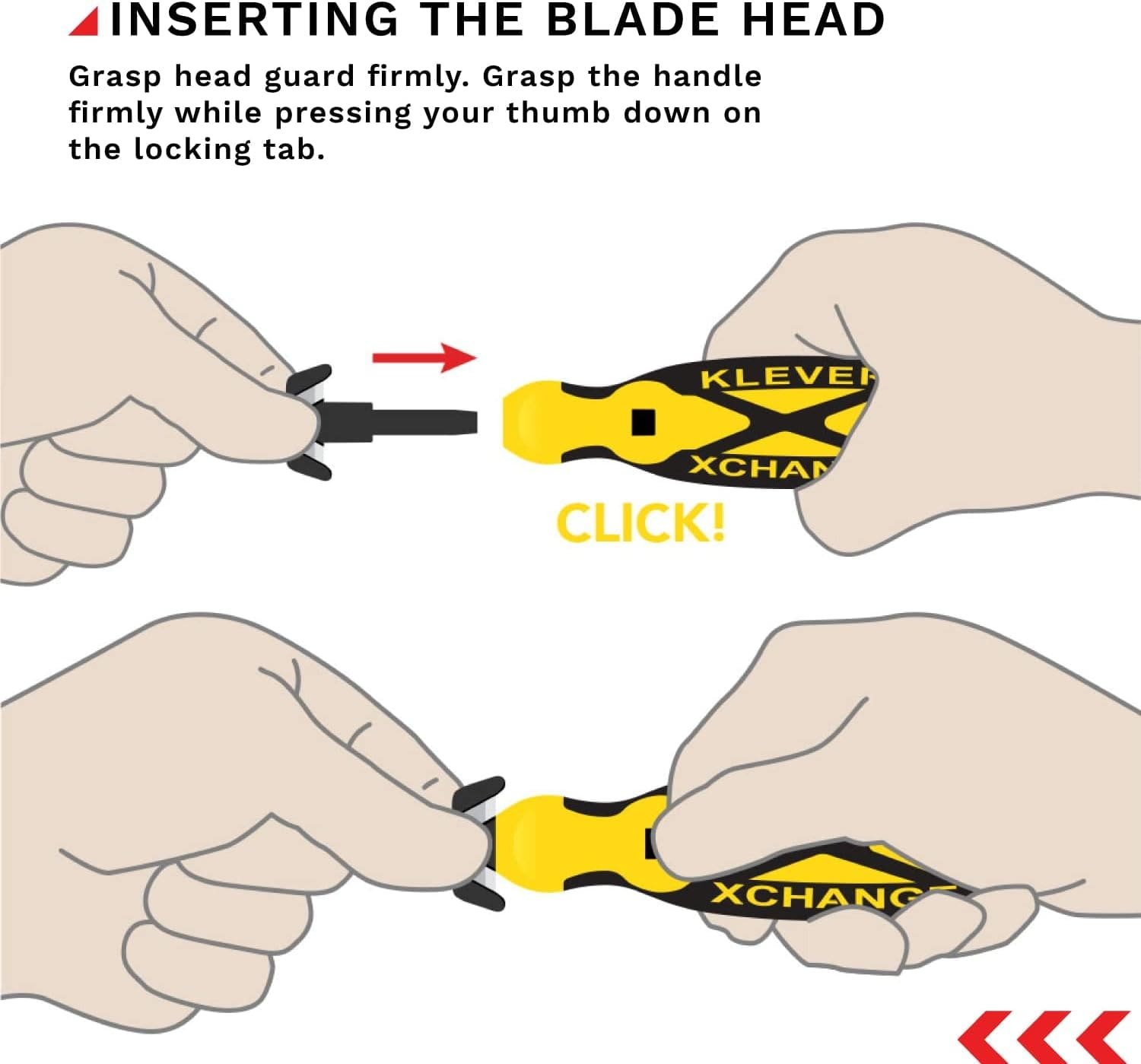 Metal Replacement head KCJ-XH-30 (Wider Cut) - Image 4