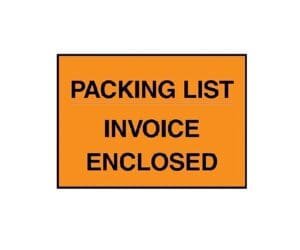 Invoice/Packing List Pouch