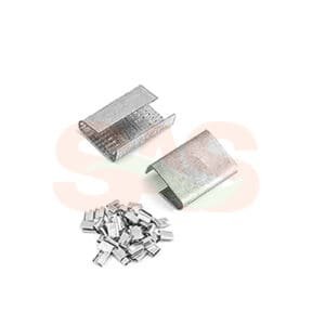 Steel strap clips