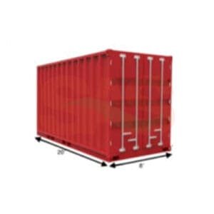 20' High Cube Containers